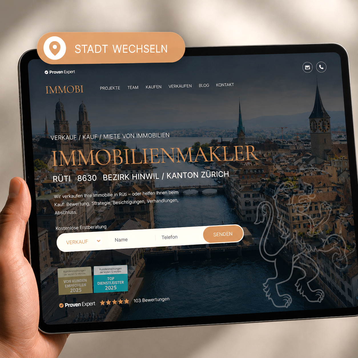 Real Estate Landing Page preview